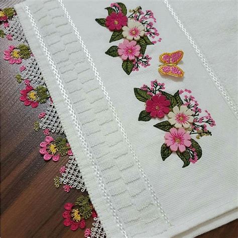 İğne Oyası Havlu Kenarı Modelleri