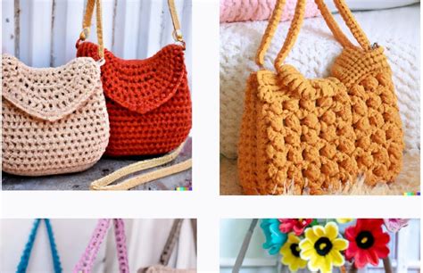 Kolay Örgü Çanta Modelleri 2024