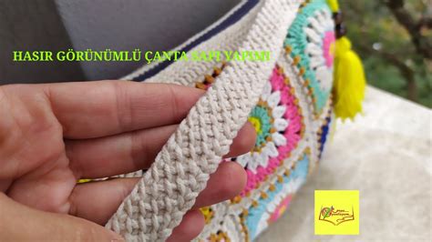 Örgü Çanta Sapı Modelleri