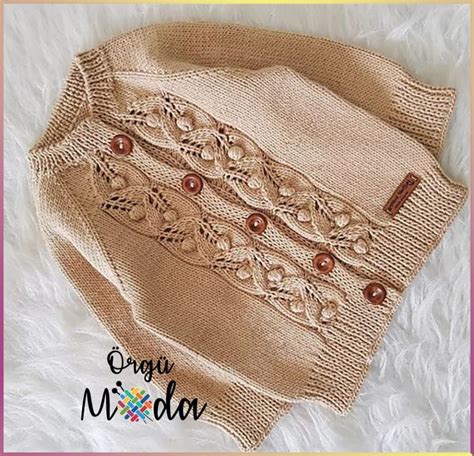 Şıklığıyla Dikkat Çeken Kız Çocuk Örgü Hırkalar (53 Model)